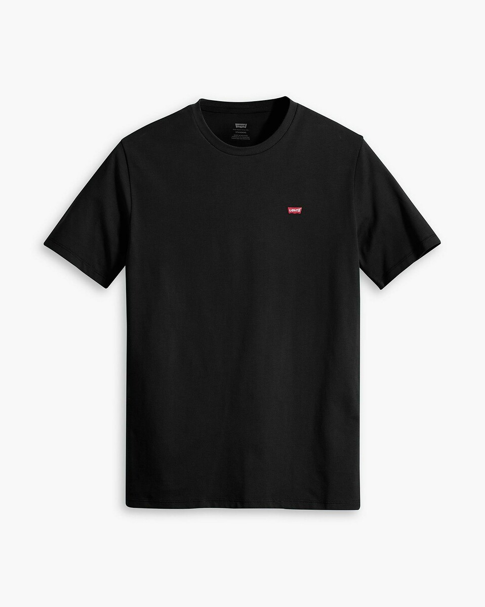 Camiseta LEVI'S com gola redonda e mangas curtas.