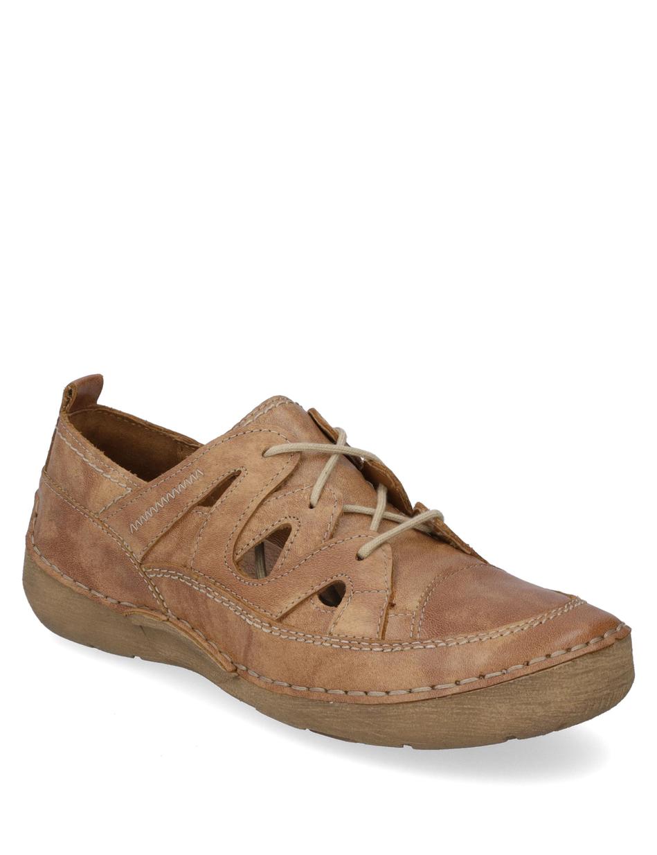 Halbschuh Fergey 36, cognac