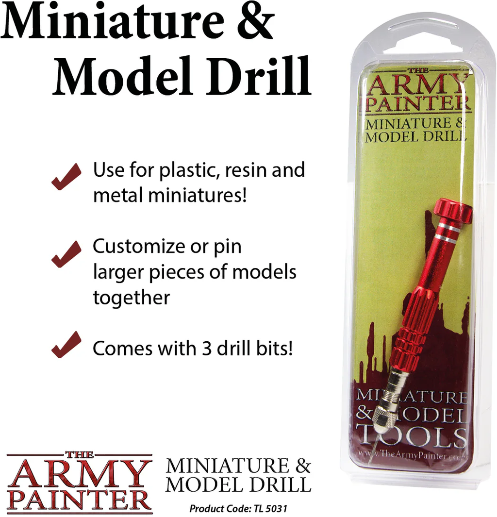The Army Painter  Miniature and Model Drill    Feinarbeit leicht gemacht