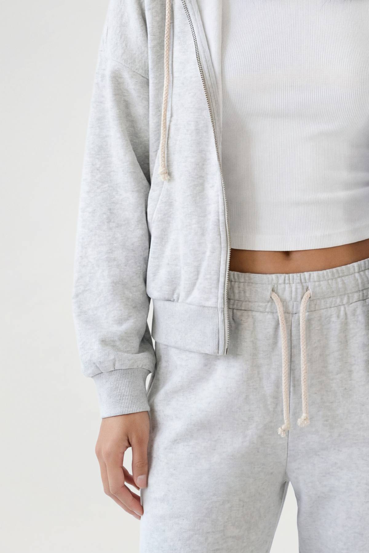 boohoo Ensemble De Survêtement Court À Casynthétiqueche En Tissu Éponge Coupe Boxy