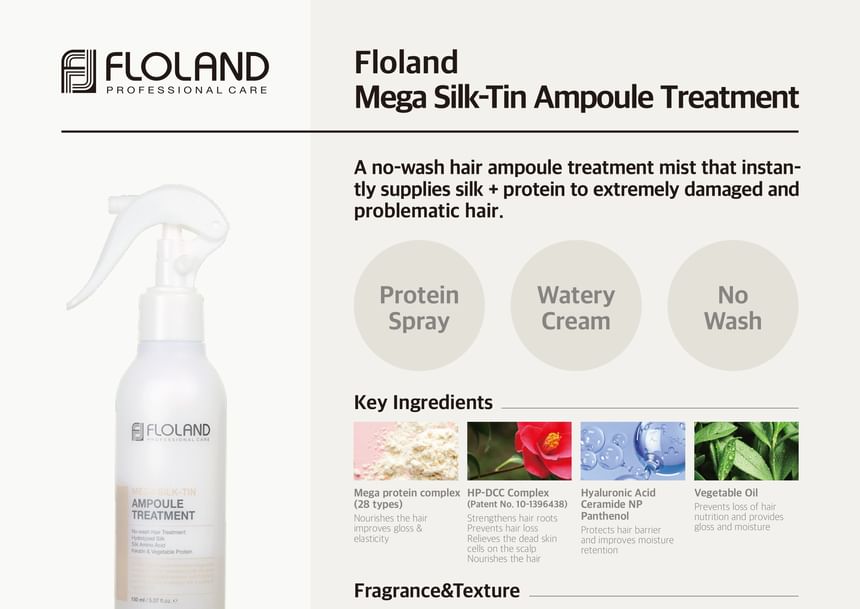 Ottie - Floland Mega Silk-Tin Ampoule Behandeling
