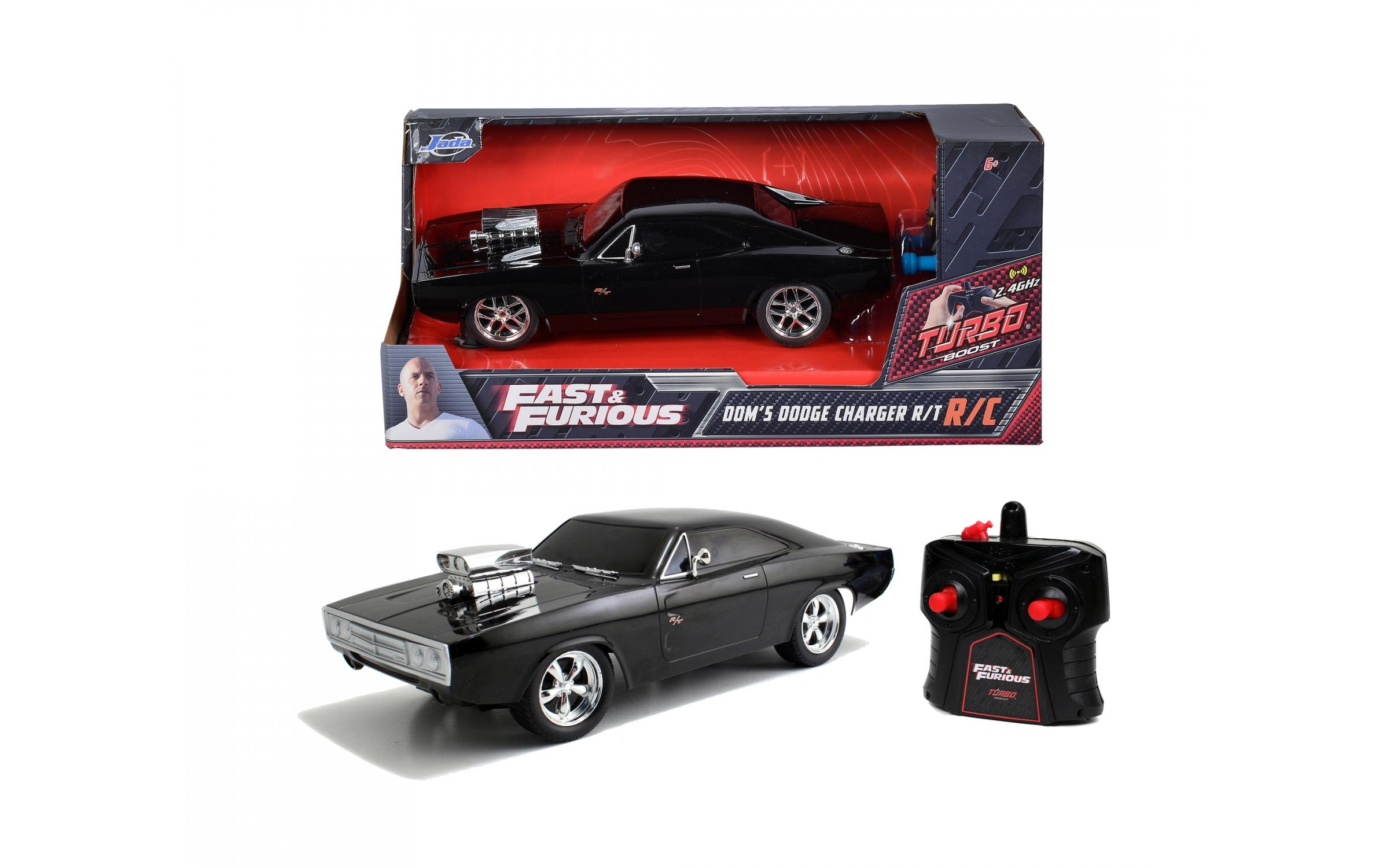 Dodge Charger 1970 Fast & Furious RTR, 1:24Ferngesteuertes Auto aus Fast & Furious «Dom's Dodge Charger»