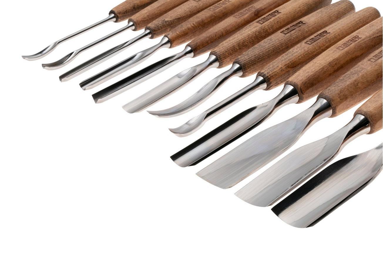 Narex Profi Carving Chisel Set 868100, gutsenset, 12-delig