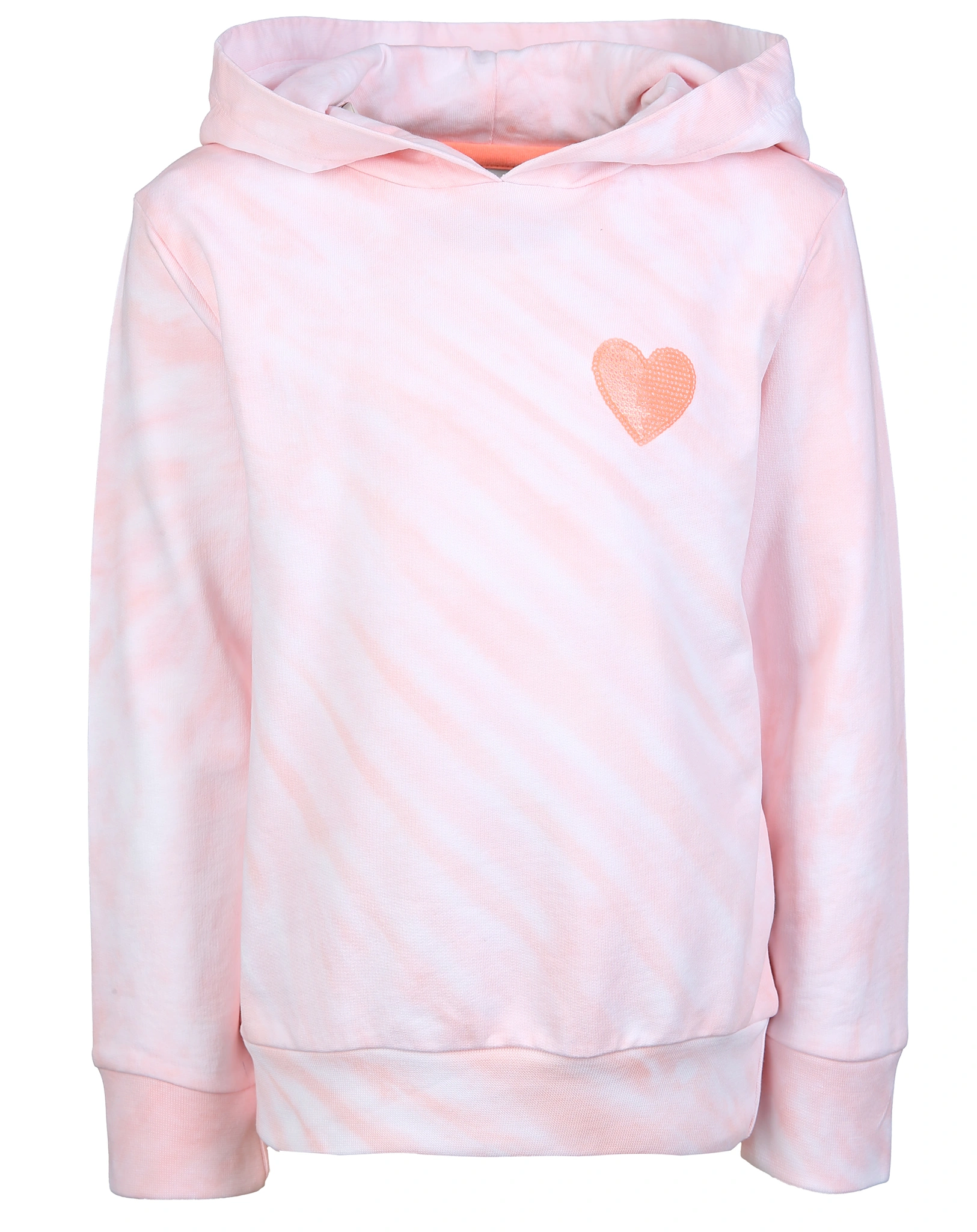 Kapuzen-Sweatshirt BATIK HEART in rosa