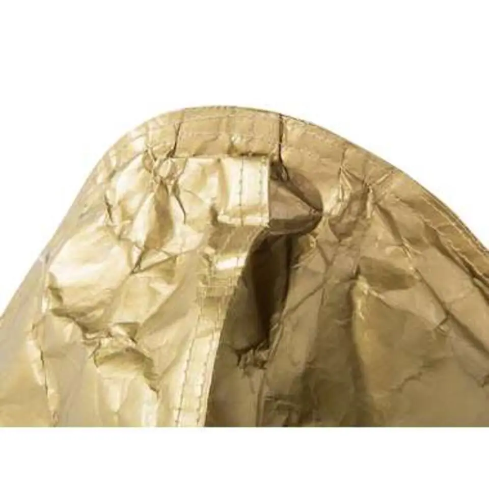 Beliani Zitzak DROP - Goud synthetisch materiaal