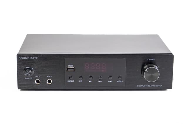 SoundMate Benjamin Hi-Fi forstærker m. Bluetooth (4x50W)