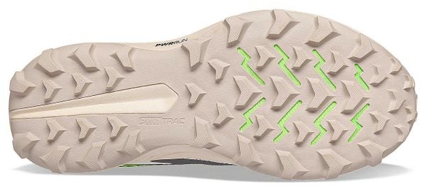 Chaussures de Running Femme Saucony Peregrine 13 Gris Jaune