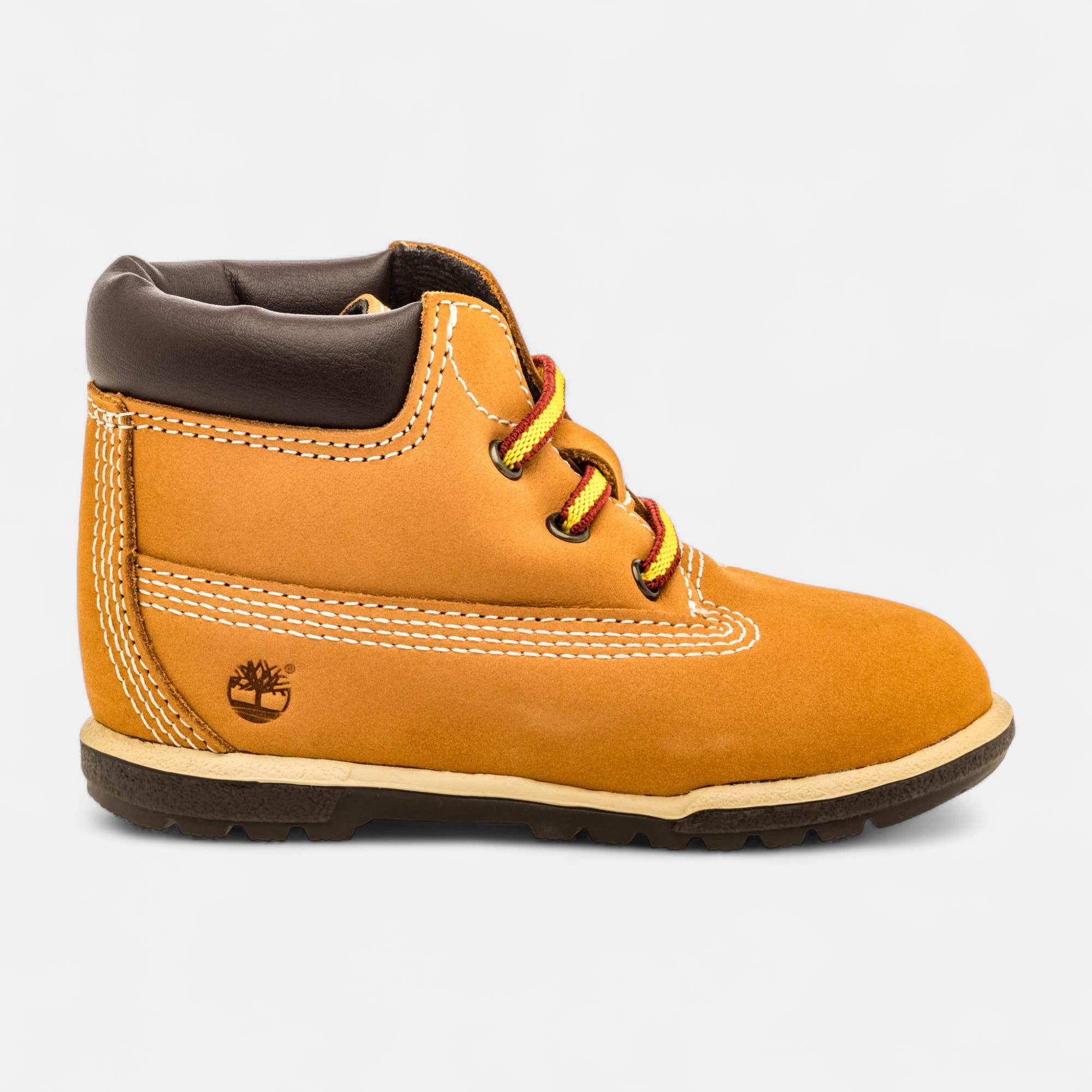 Boots Bébé garçon en cuir jaune