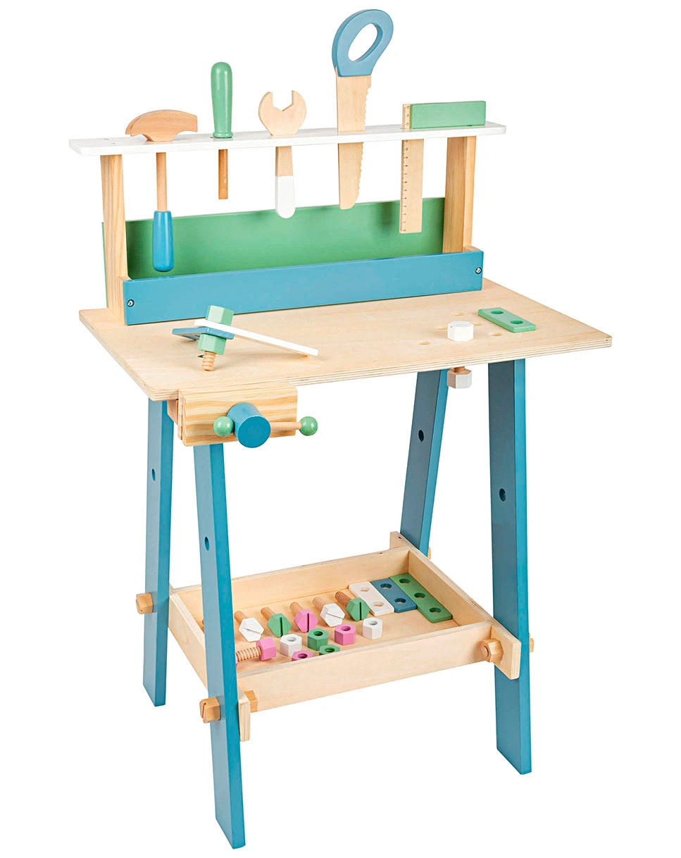 Werkbank NORDIC 30-teilig aus Holz