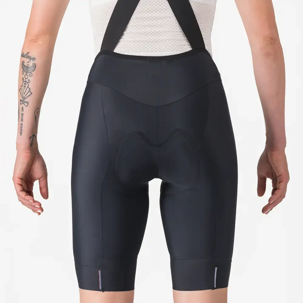 Castelli Prima 2 DT Fietsbroek Kort Zwart/Zwart Dames