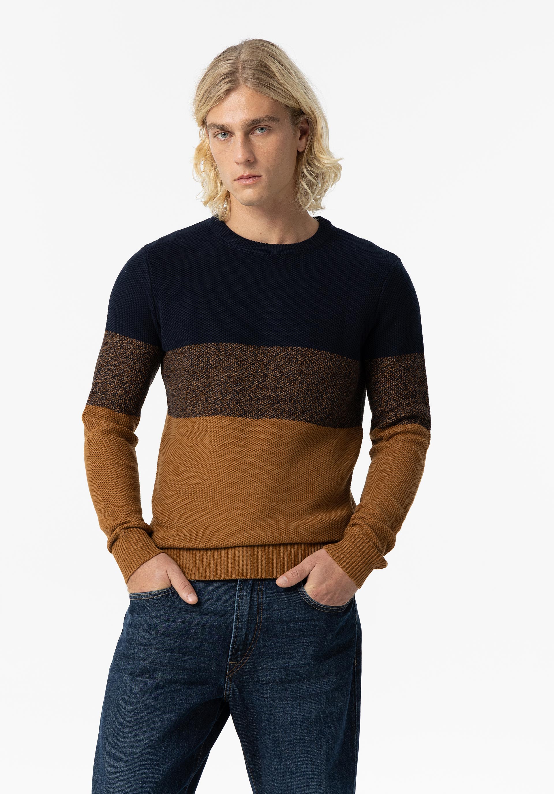 Camisola de Malha às Riscas