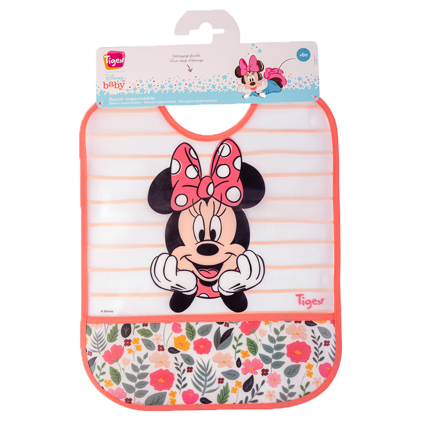 Bavoir imperméable Minnie