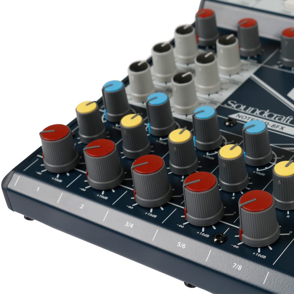 Soundcraft Notepad-8FX mengpaneel