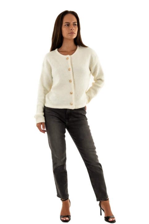 Gilets cardigans grace & mila narnia_22743 ecru