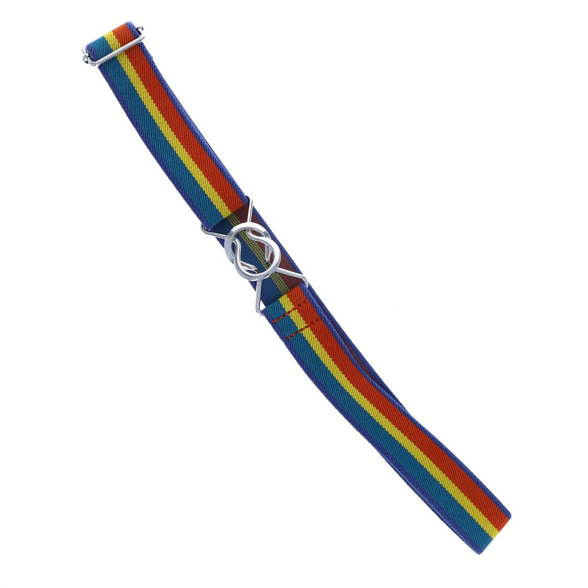 Ceinture élastique rayée arc-en-ciel - À bicyclette Roodoudou