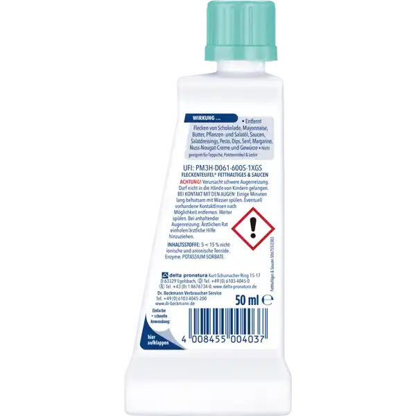 Fleckenteufel® Fetthaltiges & Saucen