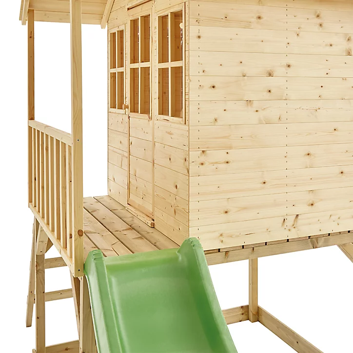 Cabane pour enfant TP Toys Hill top avec toboggan