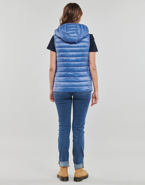 Tommy Hilfiger - LW PADDED GLOBAL STRIPE VEST - Bleu