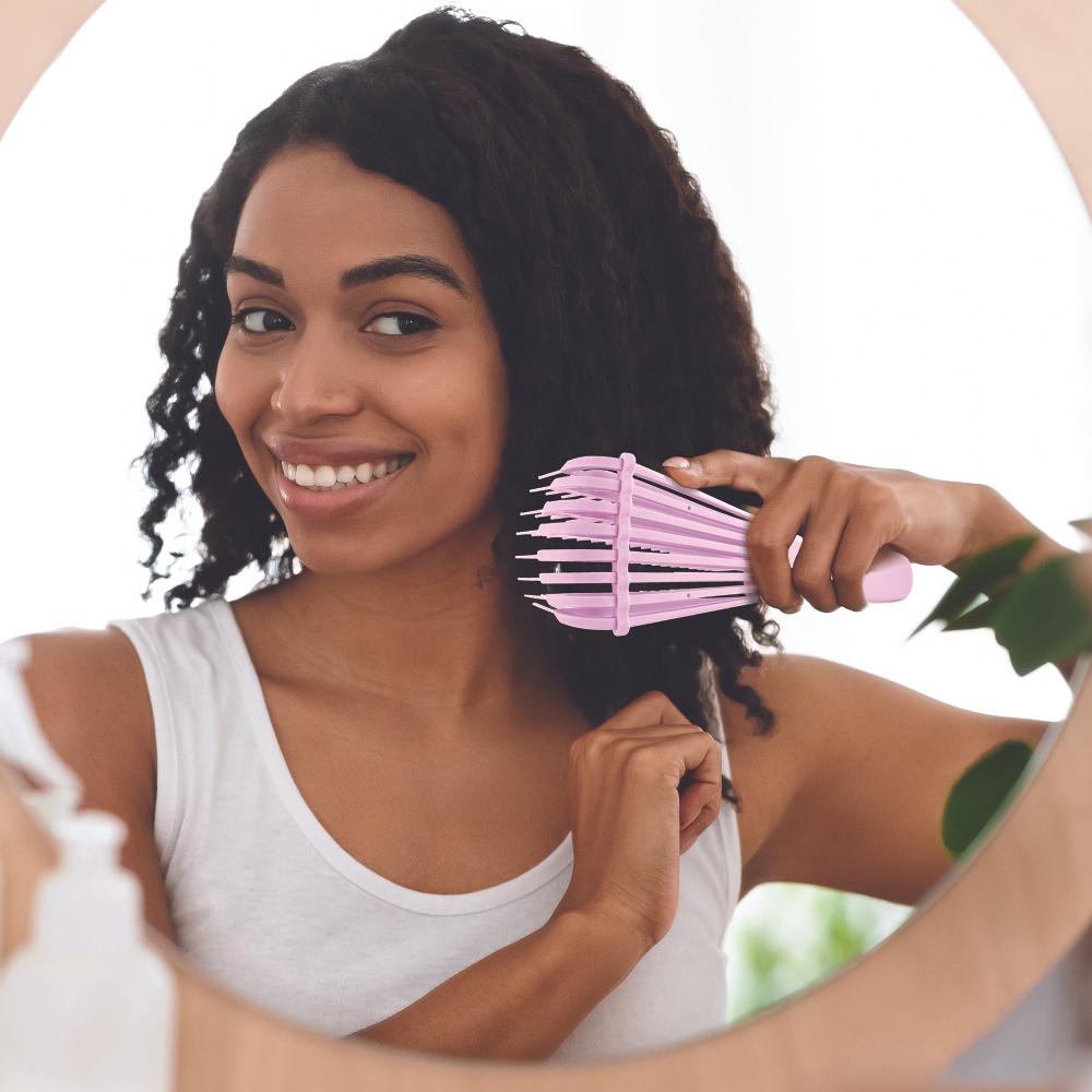 BROSSE DEMELANTE CHEVEUX BOUCLES