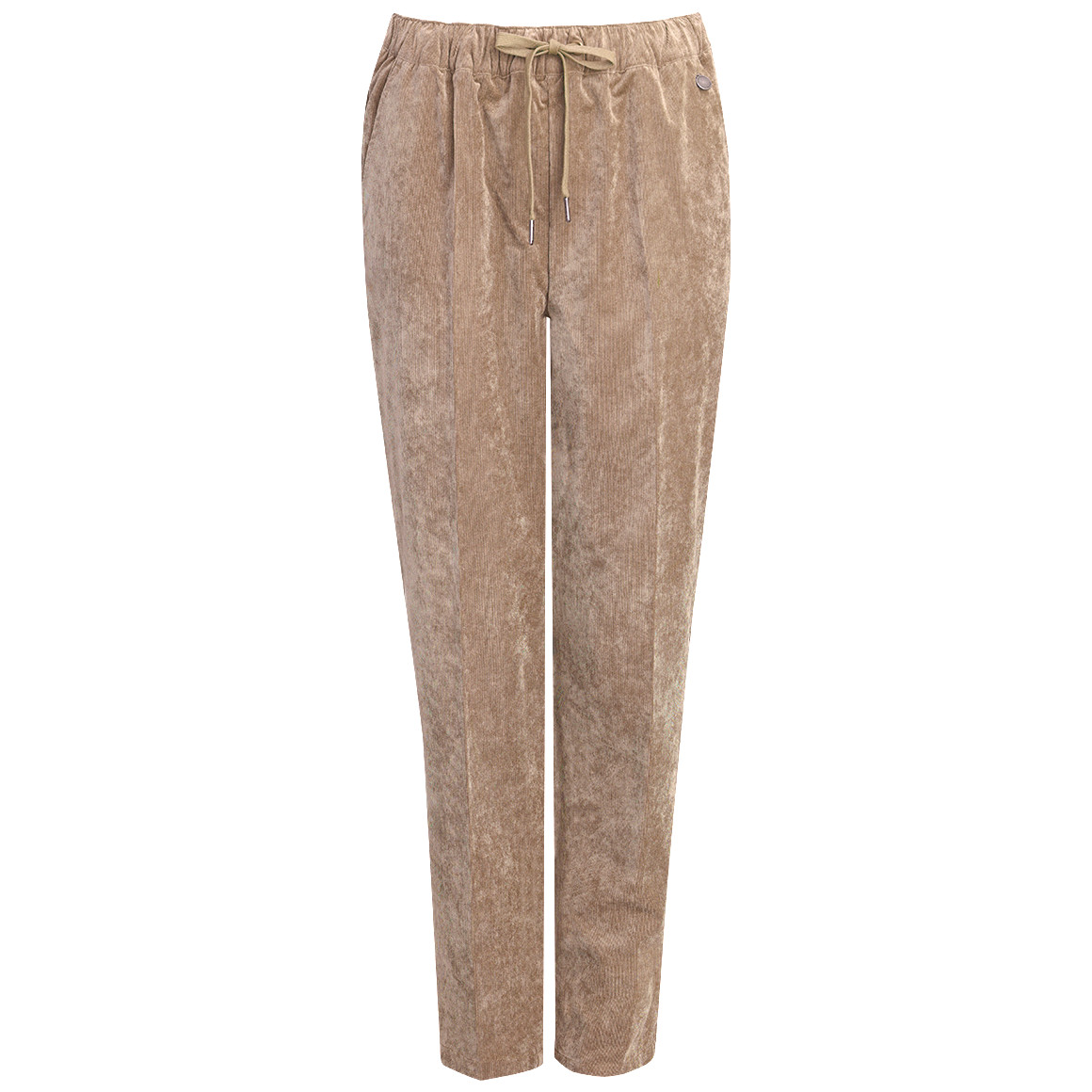 Gina Benotti Damen Jogpants in Cord-Optik beige