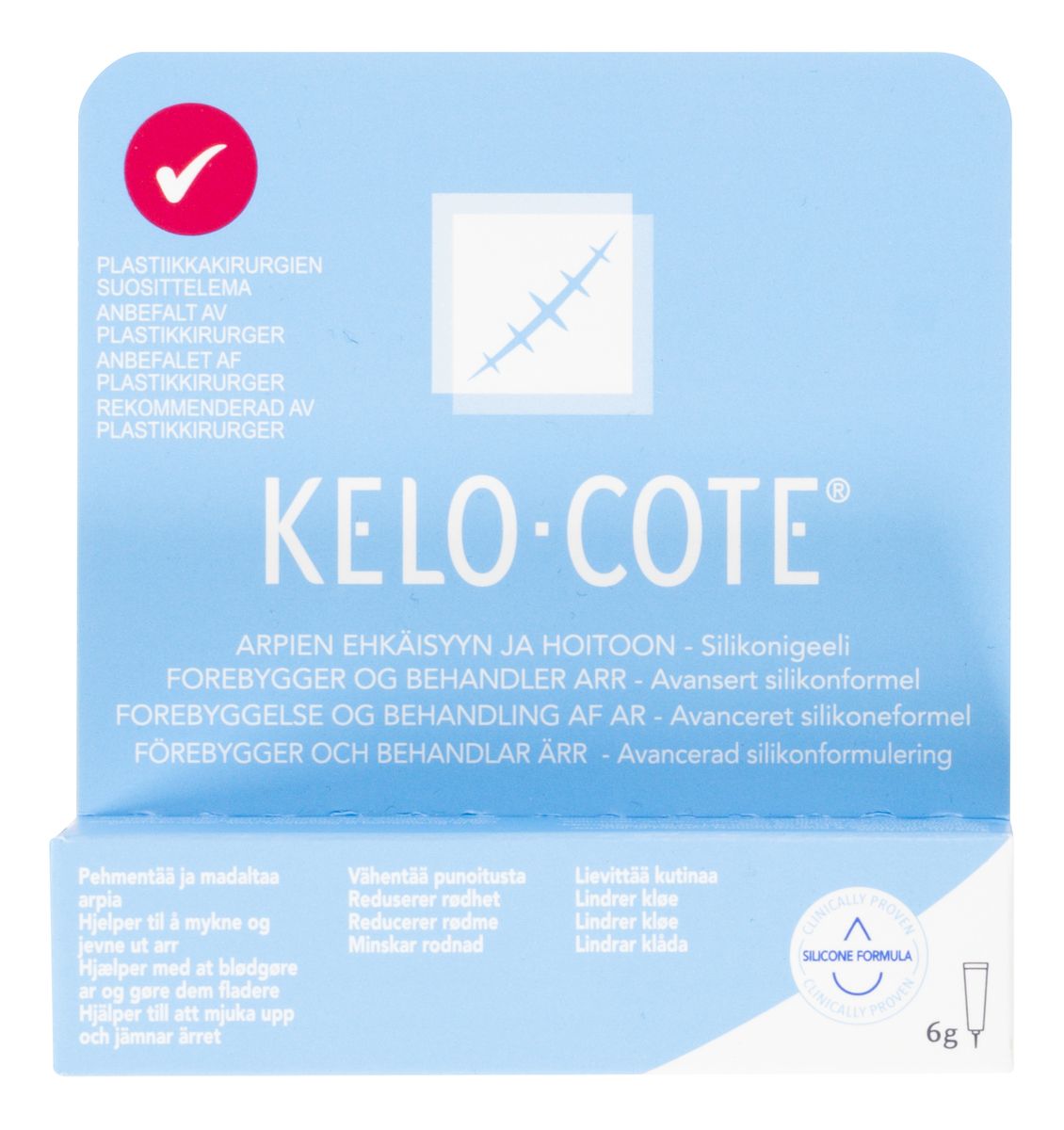 Kelo-cote Silikonegel - 6 gram