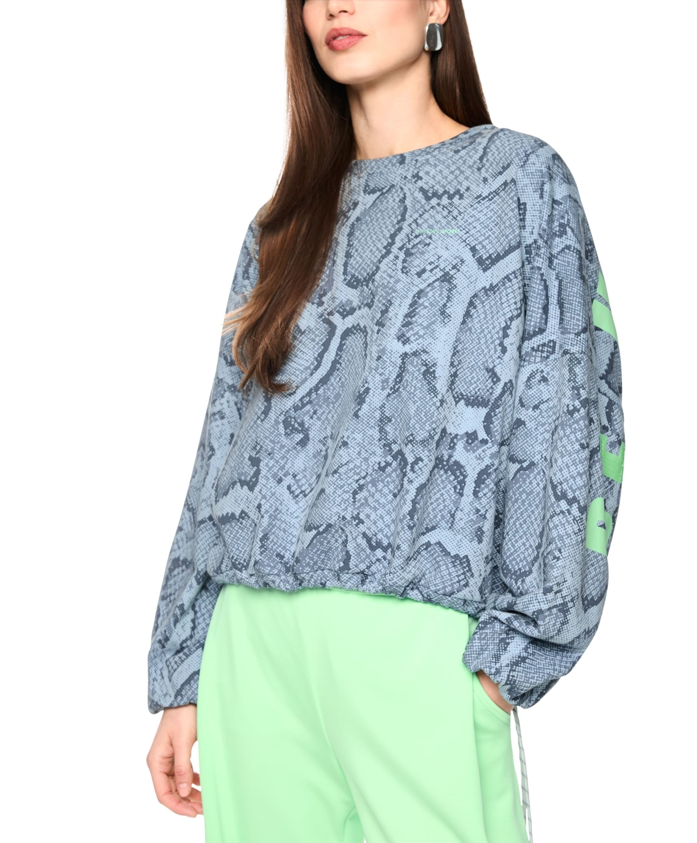 Marc Cain Sports Dames sweater blauw
