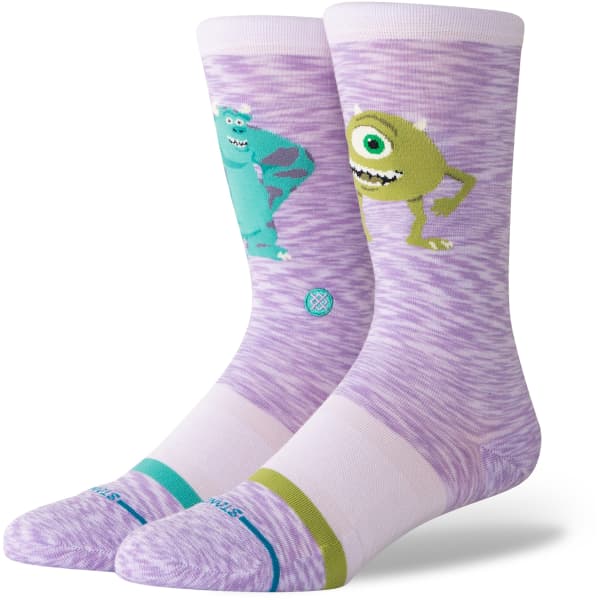 Chaussette STANCE SCARE FLOOR CREW LAVENDER