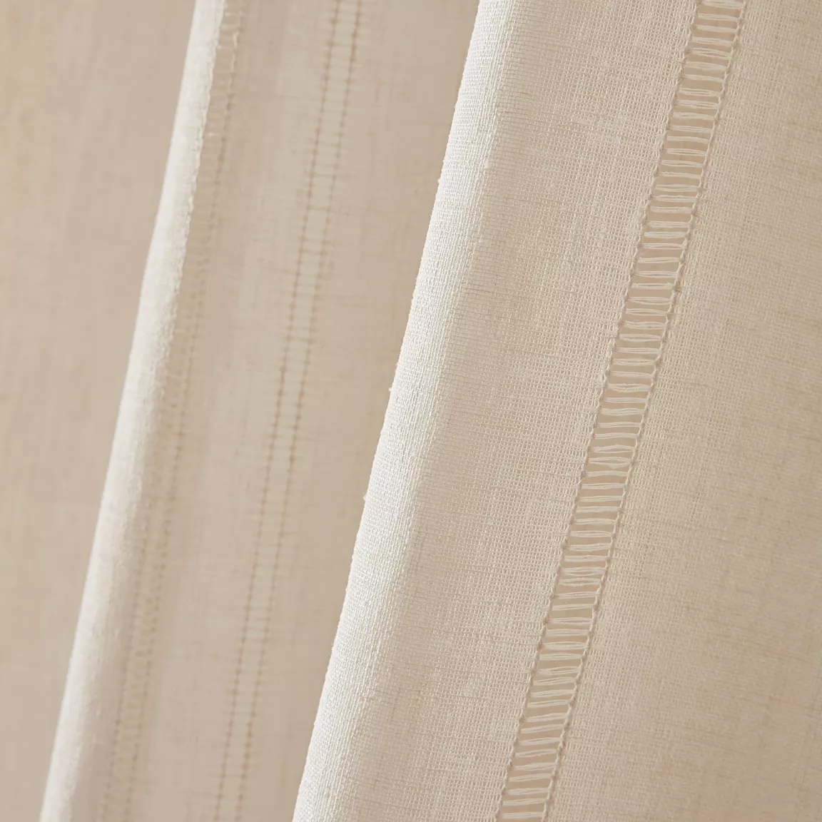 Voilage œillets (180 x 240 cm) Léontine Beige