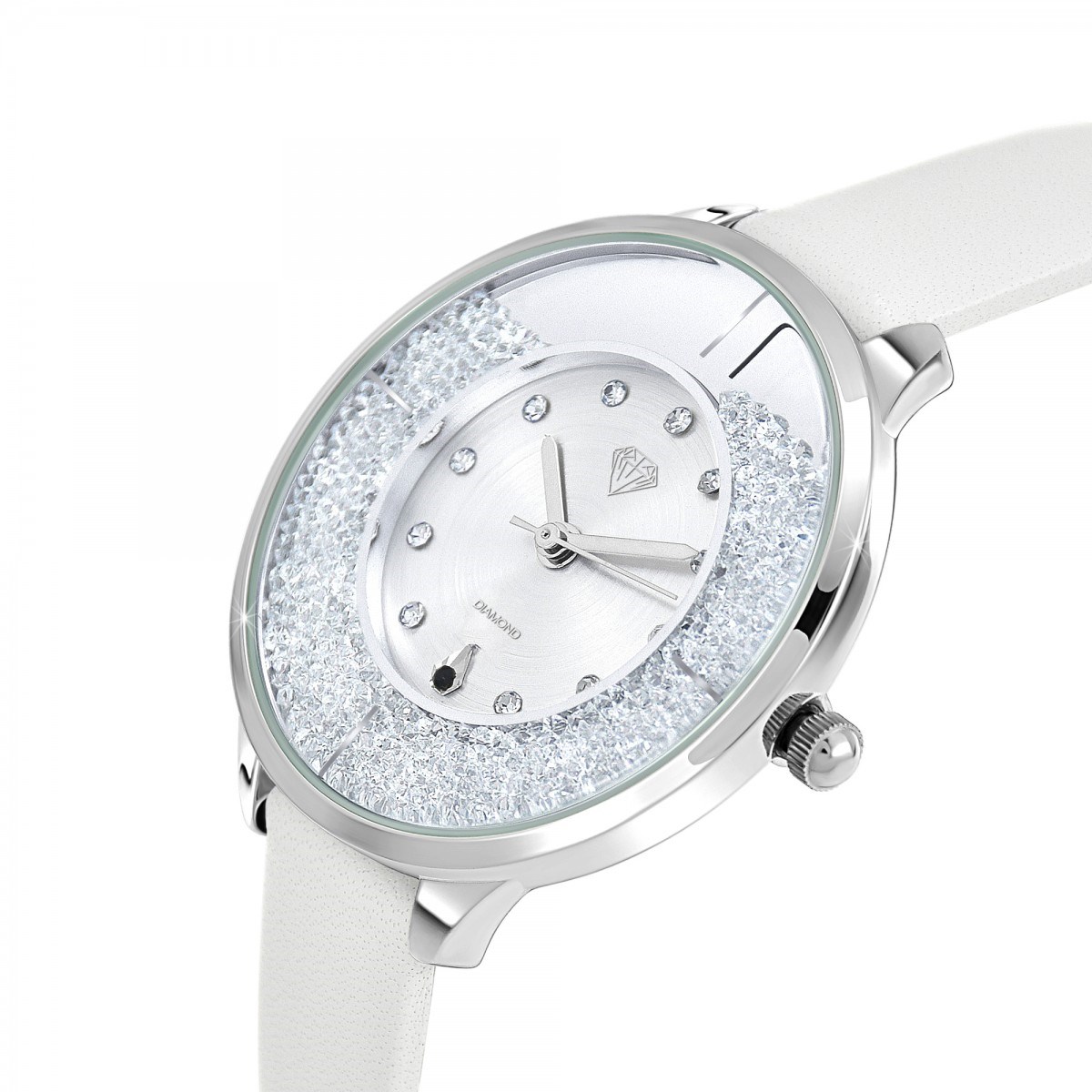 Montre Elsa SC Crystal ornée d'un véritable diamant