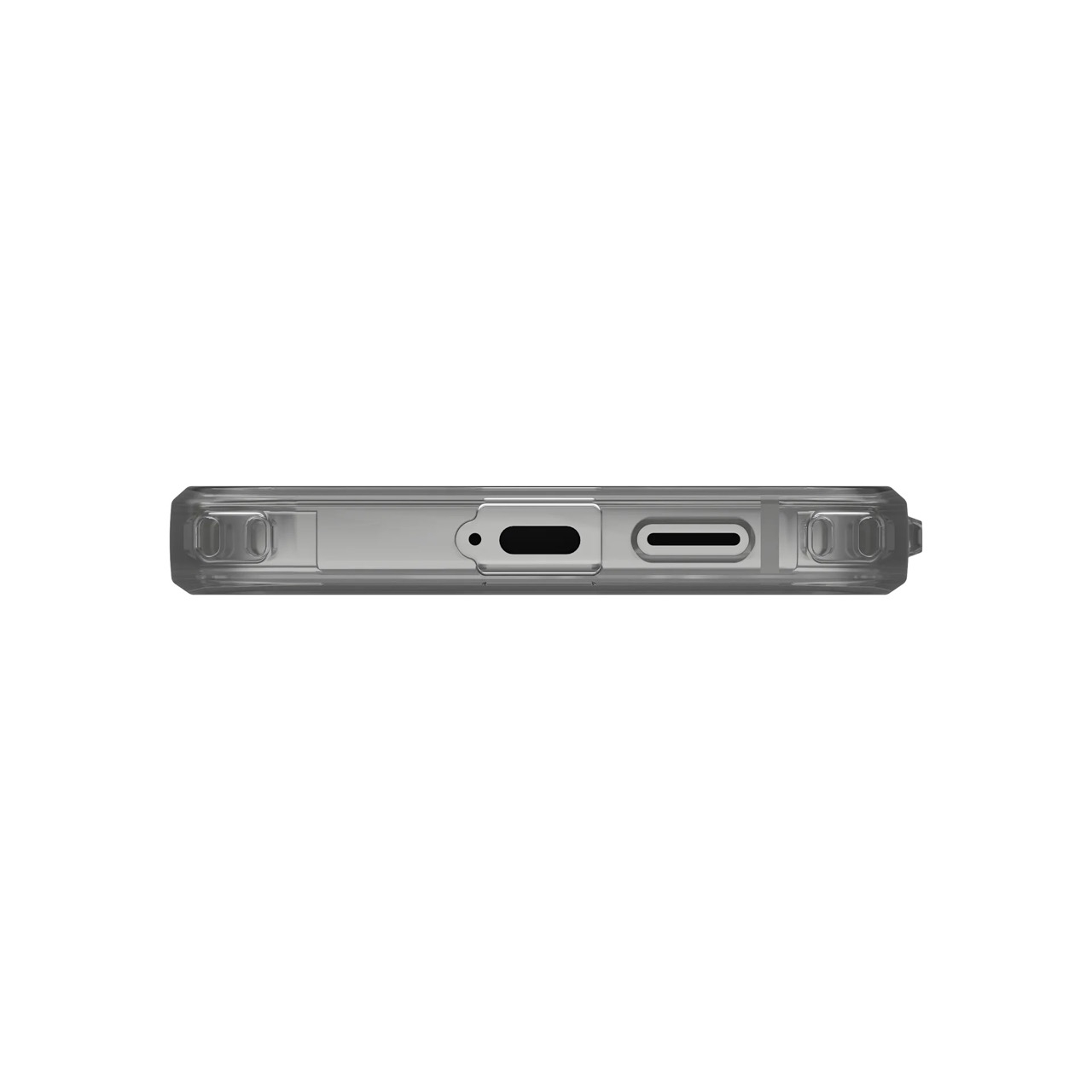 Samsung Galaxy S25  Plus Hybrid Schutzhülle Plyo Pro MagSafe-Modul (214487114333) - Transparent (Silber)