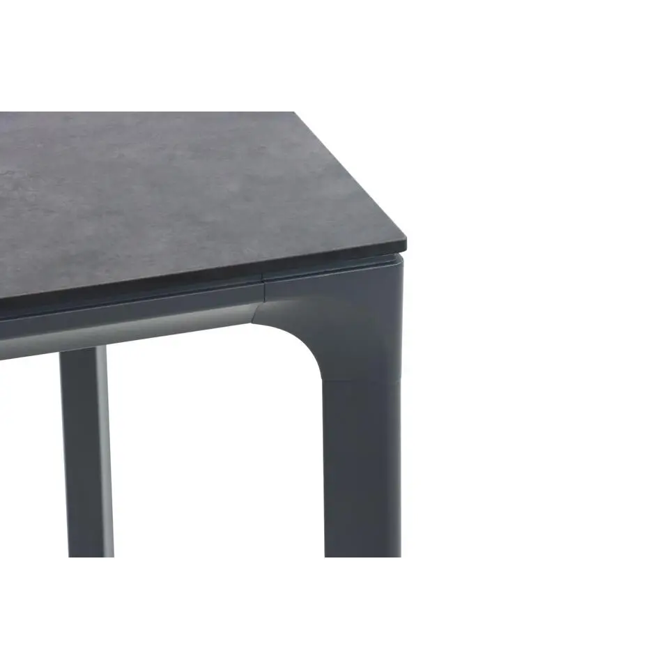 Tuinset 4 personen 90 cm Aluminium/textileen Grijs Hartman Royal