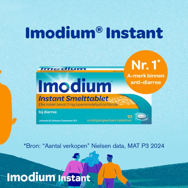 Imodium® Instant 2 MG 10 Smeltabletten