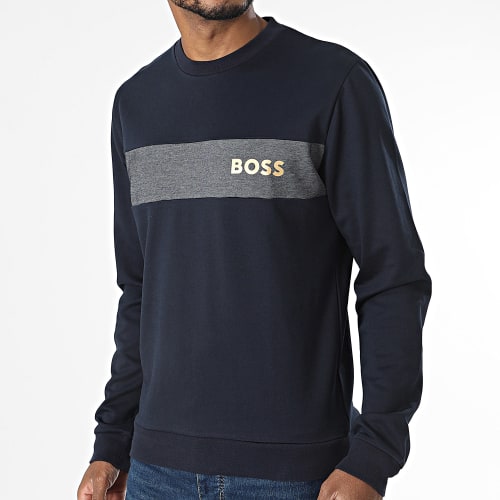 Sweat Crewneck 50503061 Bleu Marine Doré