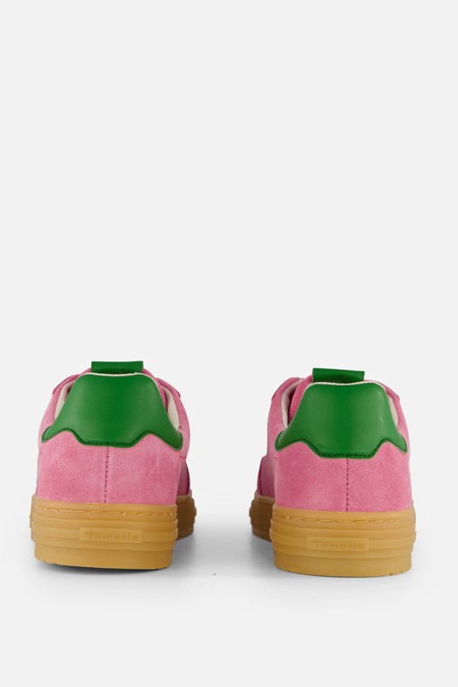 Tamaris Sneakers roze Textiel
