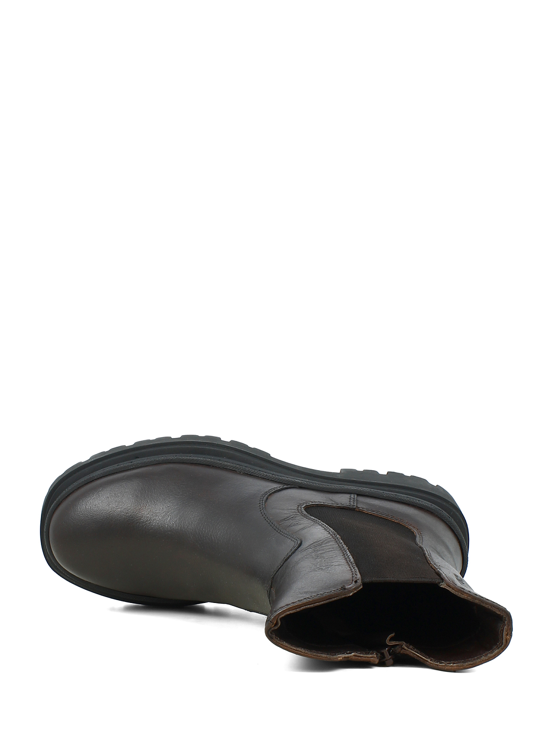VYNE Portimao Leather Chelsea Boots Brown