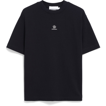 Armedangels Tarjaa Back Flowaa T-Shirt Black Damen