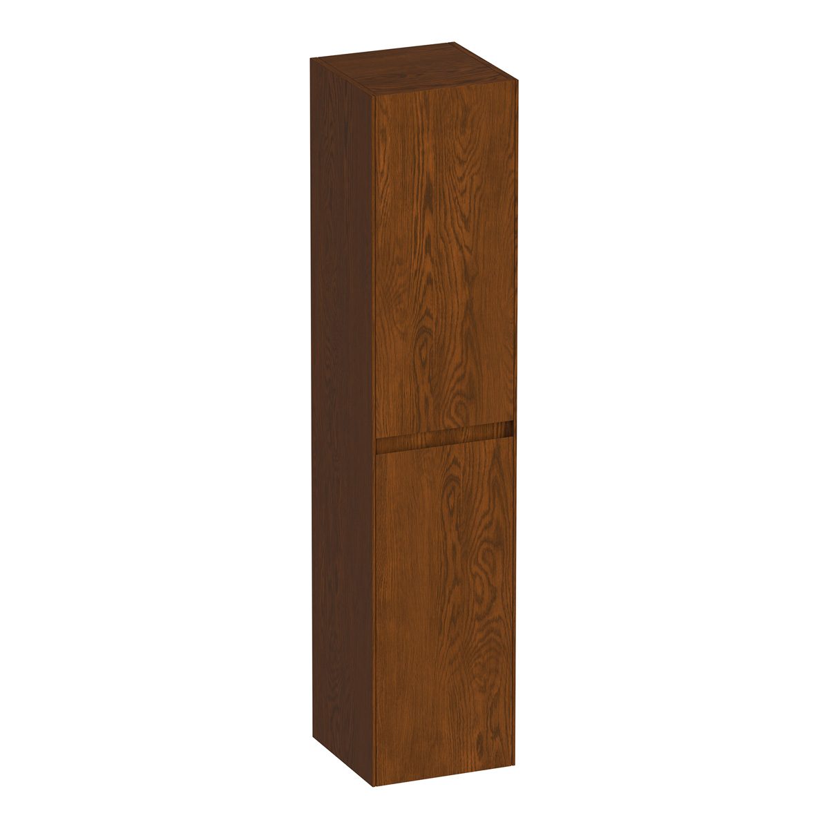 Brauer Inspire kolomkast 160cm links- of rechtsdraaiend lamellen eiken bruin