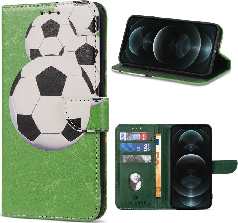 Solidenz - bookcase - iPhone 14 - Voetbal