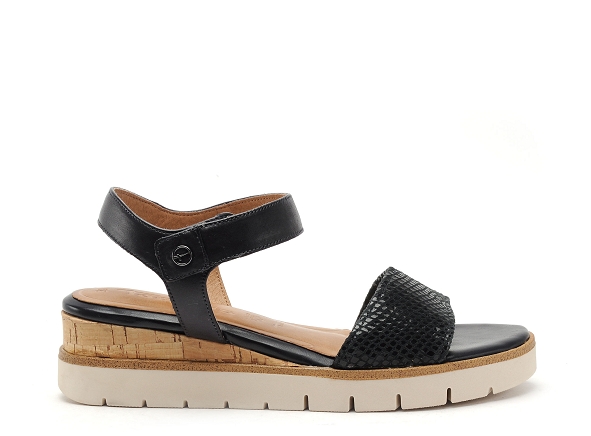Tamaris nu pieds plats femme 28203 42 bleu