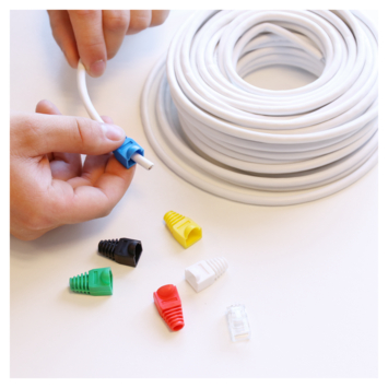 Q-Link UTP 6 connector 8P RJ45/6 kapjes