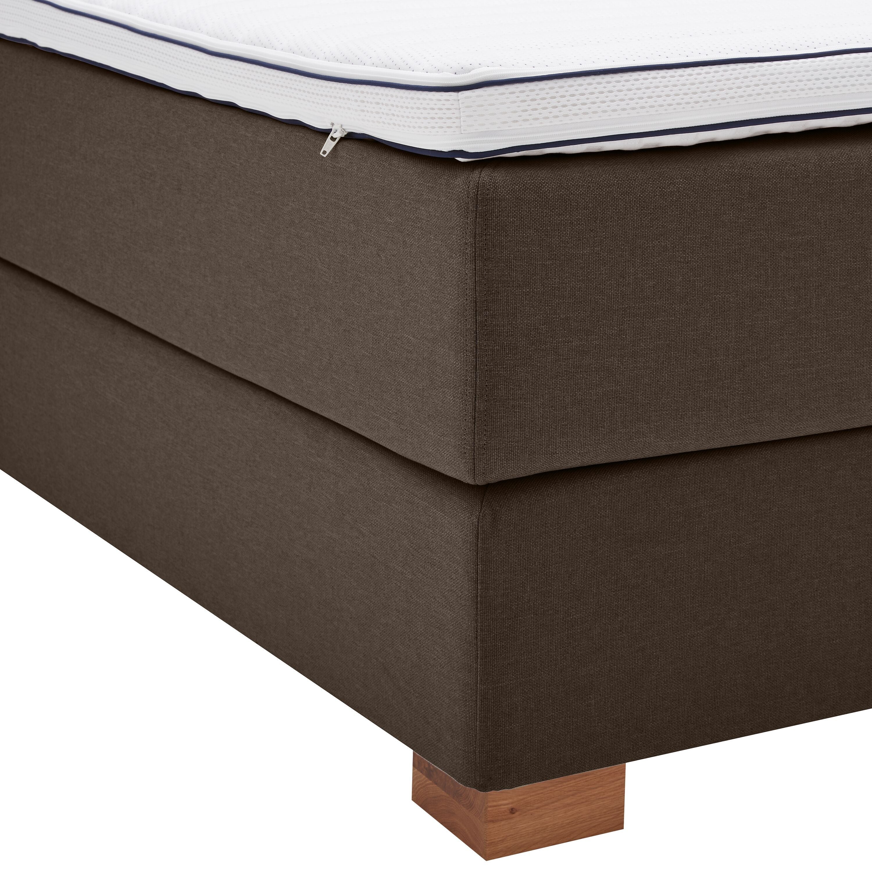 bico GOODNIGHT Boxspringbett - Taupe / B: 180.0 cm x T: 200.0 cm