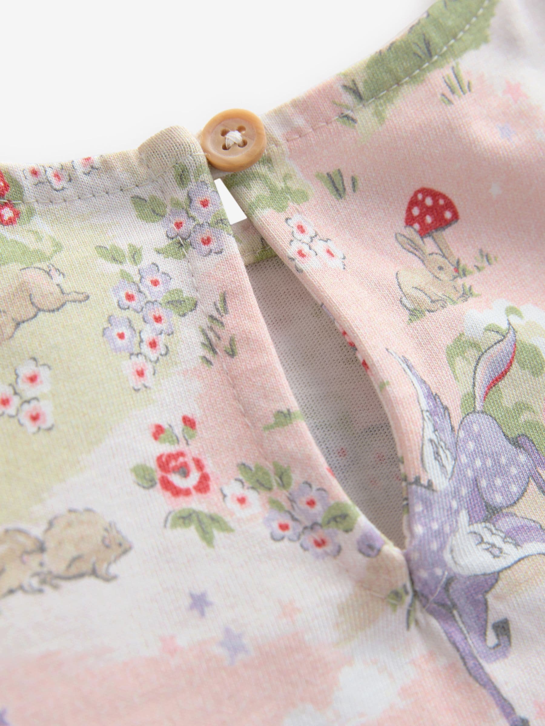 Roze met eenhoornprint - Cath Kidston Tiered Dress (3mths-7yrs)