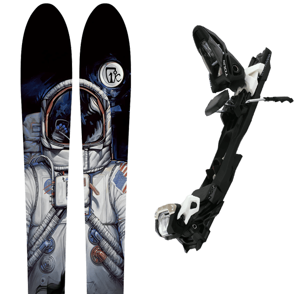 Pack ski de randonnée ICELANTIC SHAMAN 99 + Fix