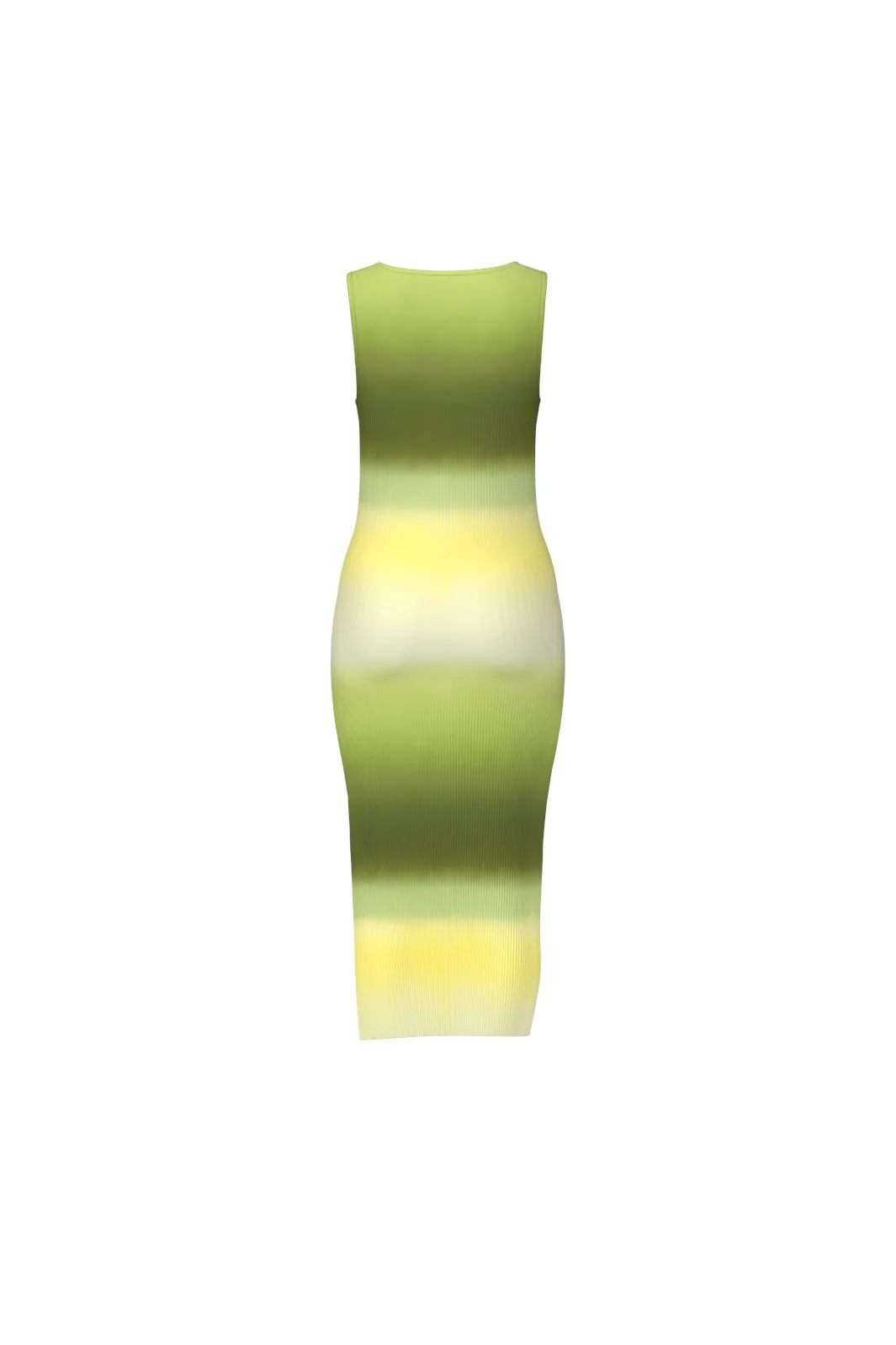 Pieces Pcartimis Sl Midi Dress 4553721 stone green gradient