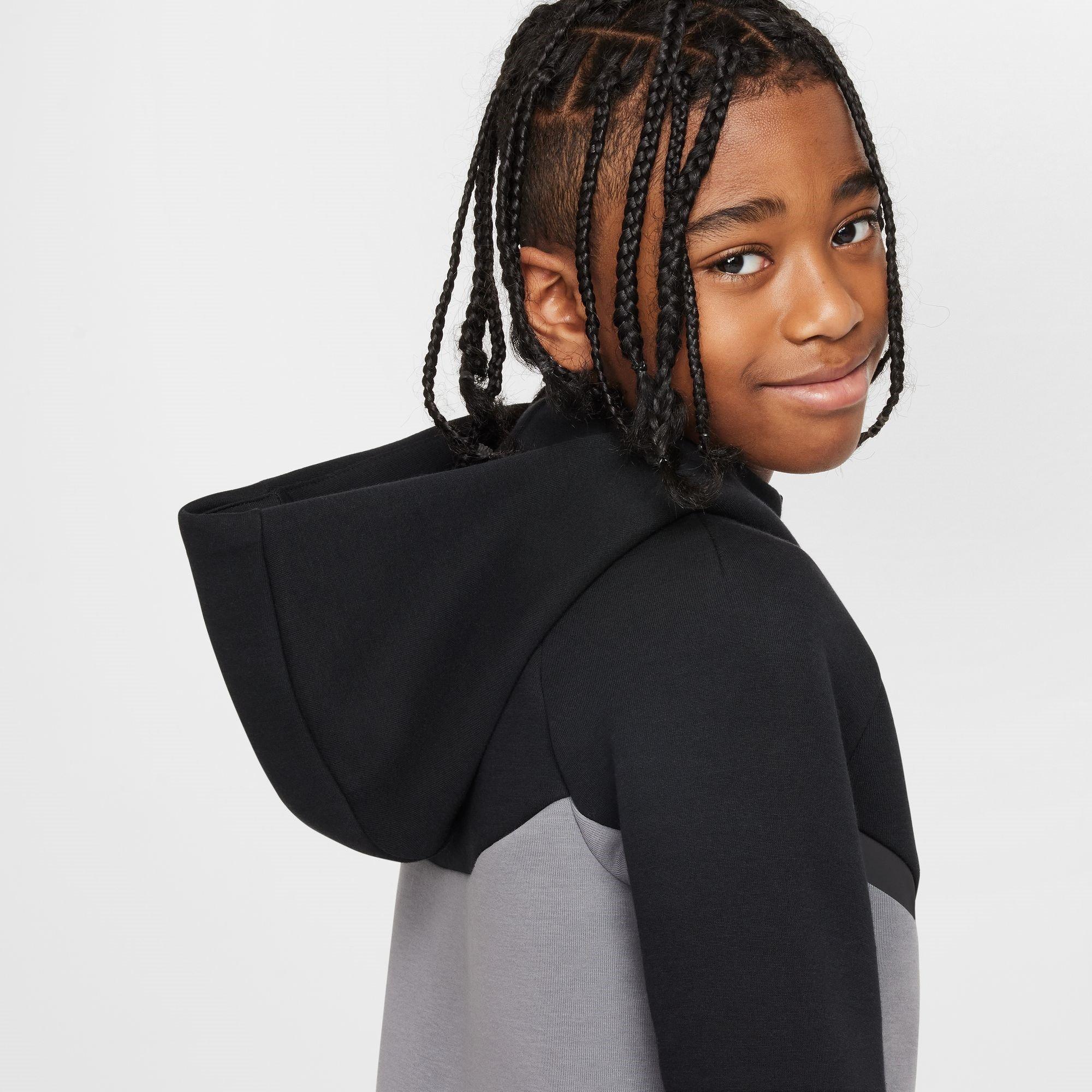 Nike Sportswear Tech Fleece Big Kids Full Zip Hoodie