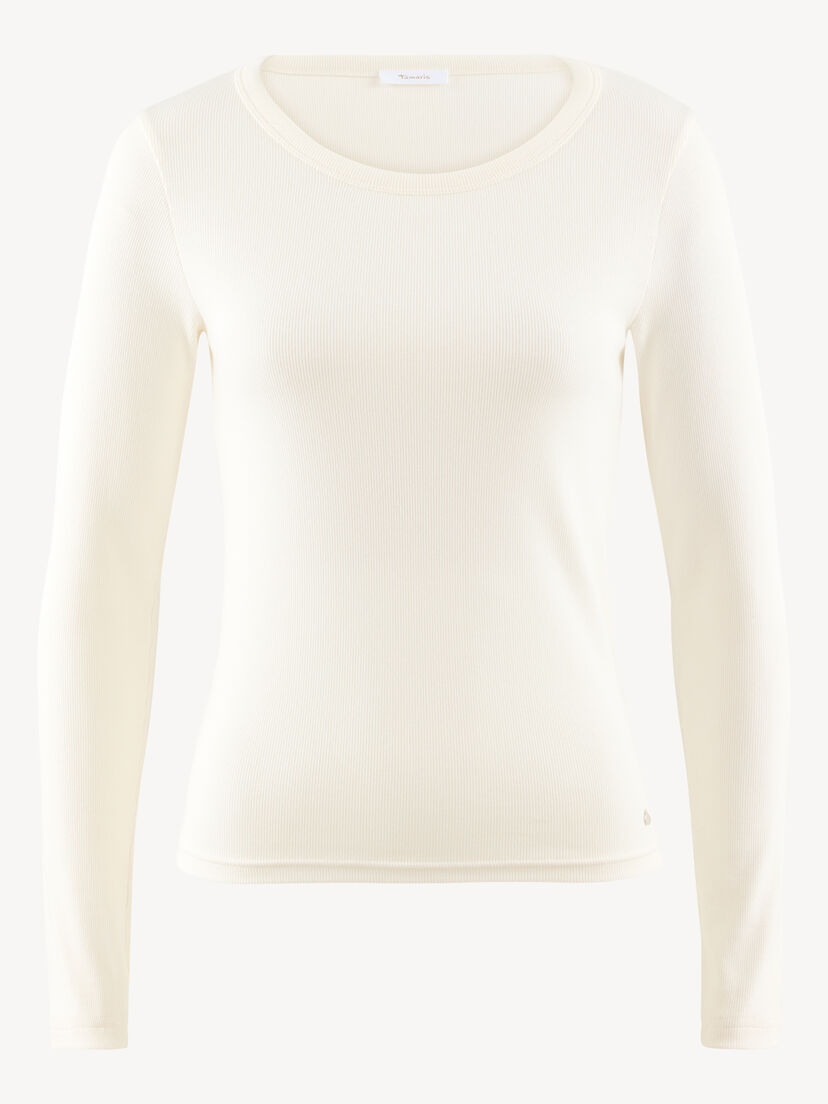 Shirt met lange mouwen - wit