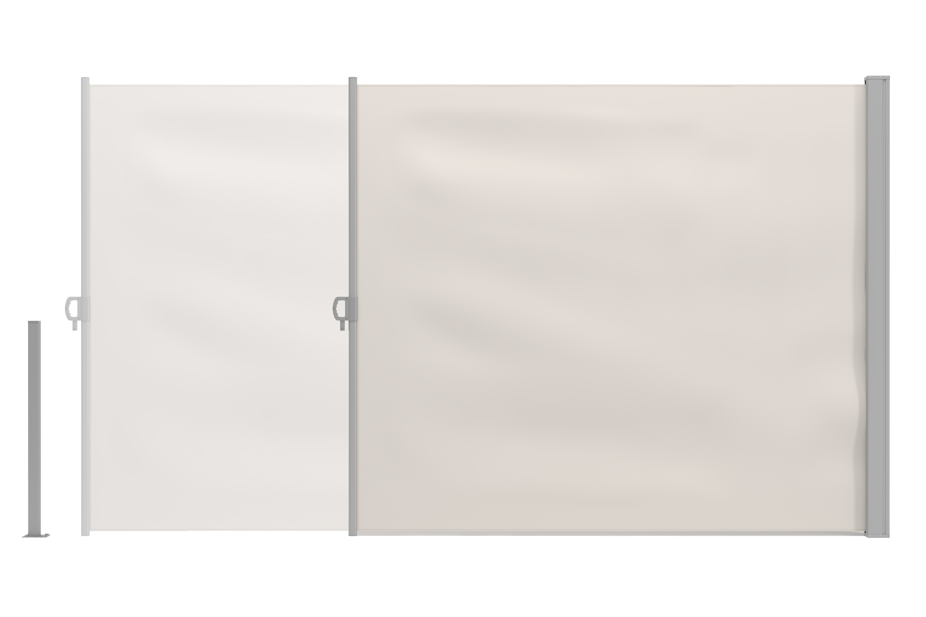 Seitenmarkise VIA 160 x 300 cm beige