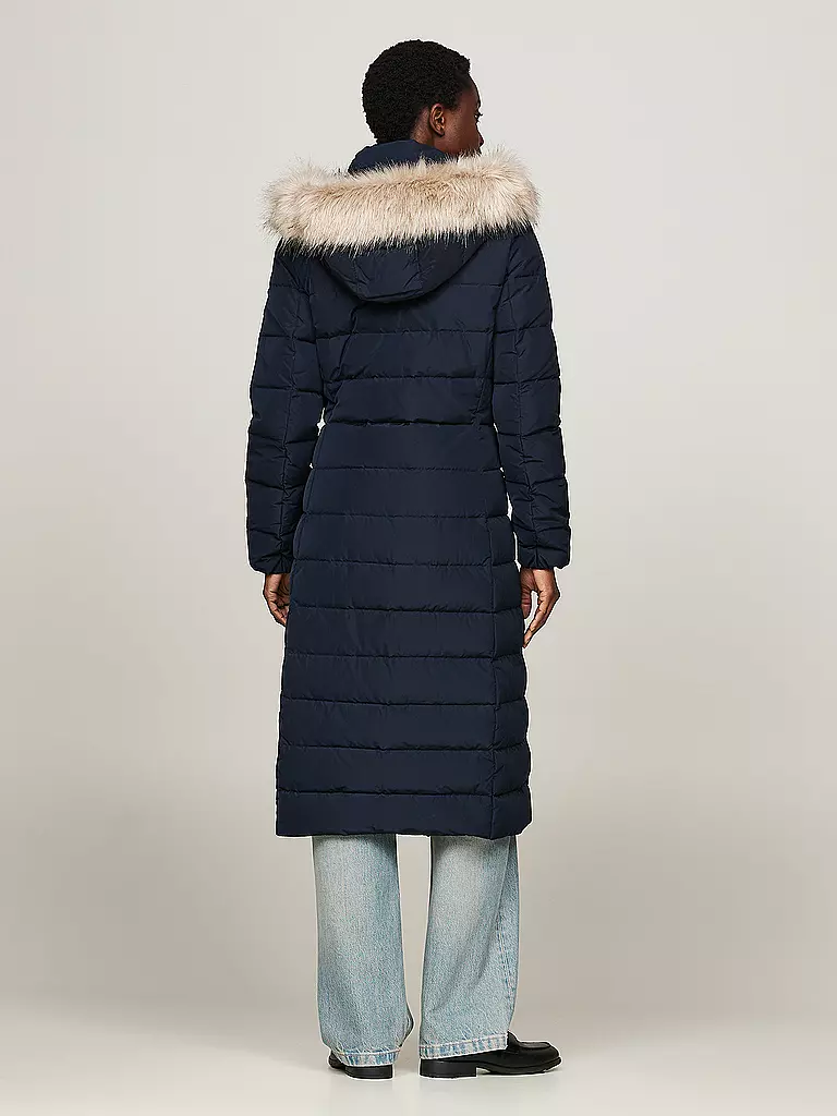 TOMMY HILFIGER Daunenmantel TYRA dunkelblau