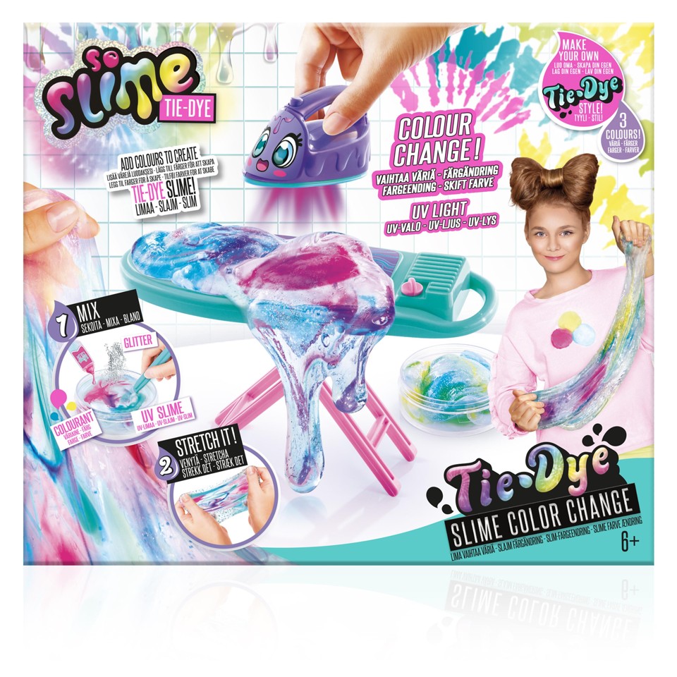 SO SLIME - Tie Dye Color Change - Strygebræt