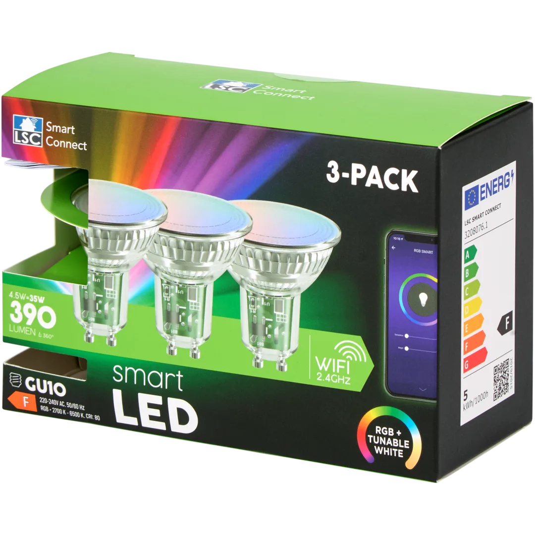 Ampoules connectées LSC Smart Connect